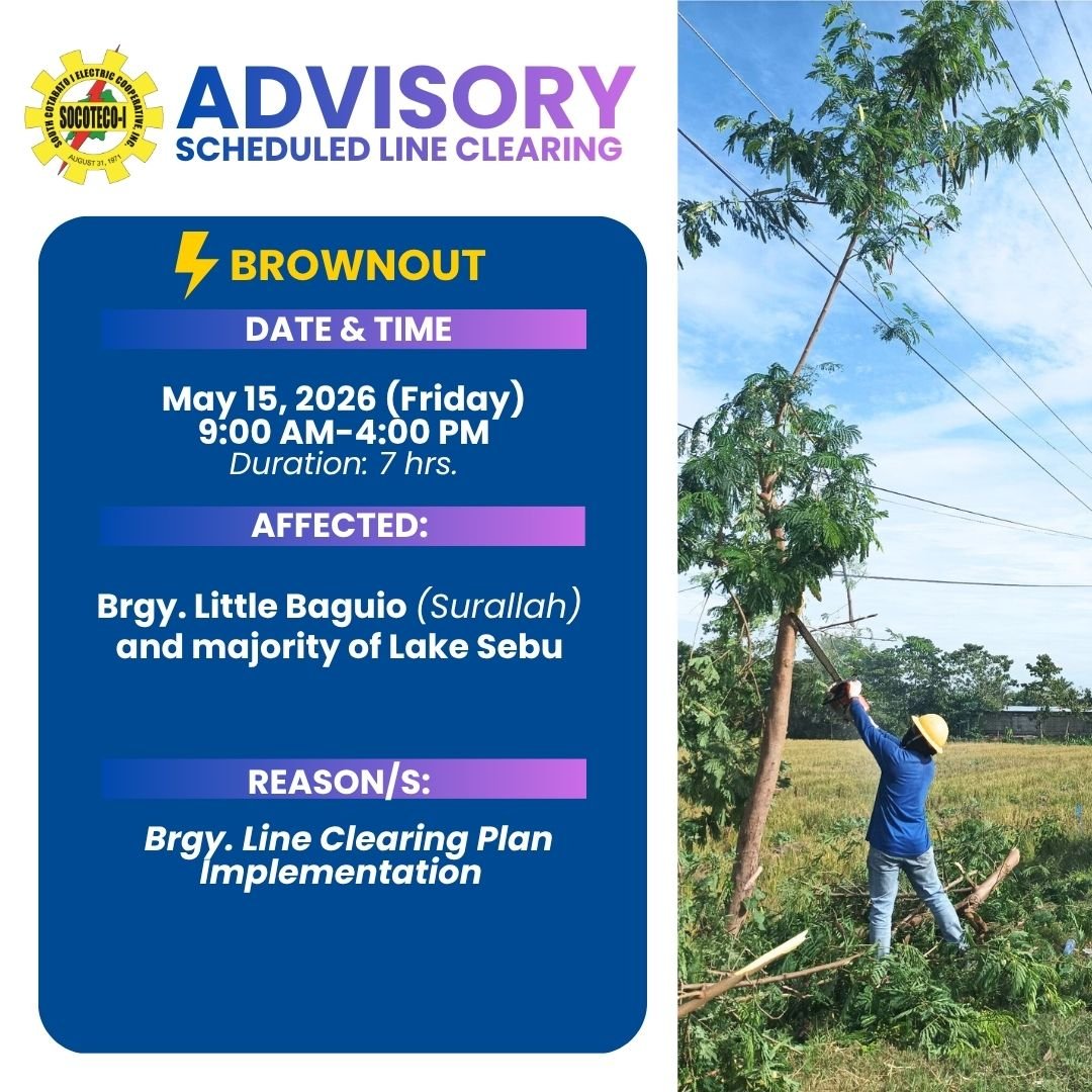 Brgy. Little Baguio (Surallah) and majority of Lake Sebu